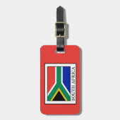 Südafrika Gepäckanhänger (Vorderseite vertikal)