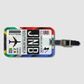 Südafrika - Gepäckträger Gepäckanhänger (Vorderseite (Horizontal))