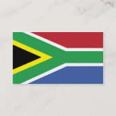 Südafrika - Geschäft Visitenkarte (Rückseite)