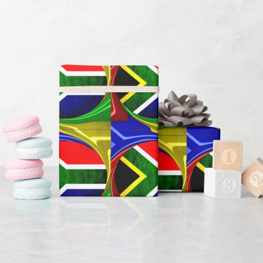 Südafrika Geschenkpapier (Babyparty)