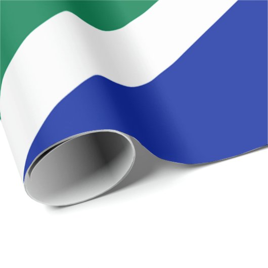 Südafrika Geschenkpapier (Rolleneckpunkt)