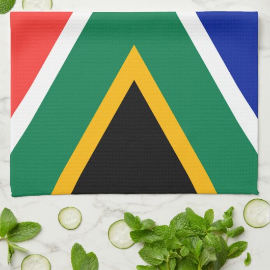 Südafrika Geschirrtuch (Gefaltet)
