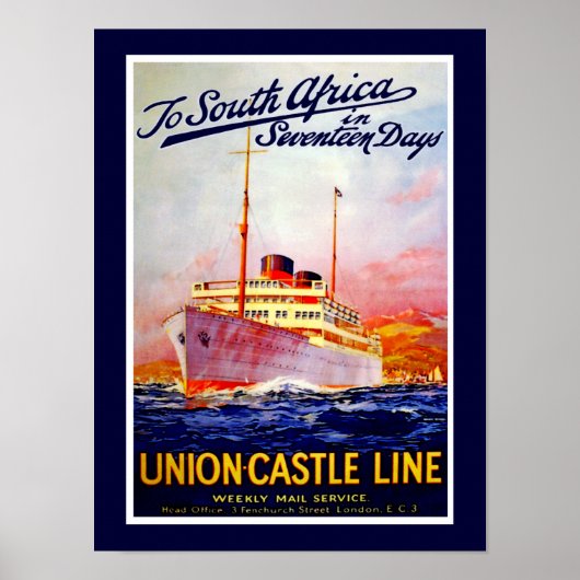 Südafrika in 17 Tagen Poster (Vorne)