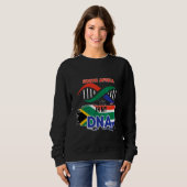 Südafrika in meinem Blut Sweatshirt (Vorne ganz)