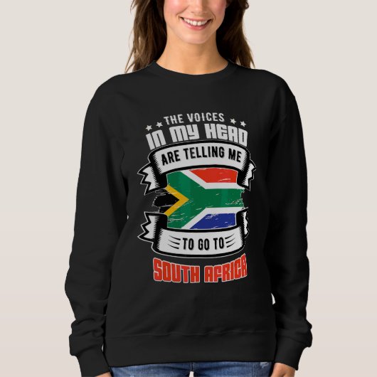 Südafrika in meinem Kopf Sweatshirt (Vorderseite)