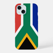 Südafrika iPhone 15 Hülle (Rückseite)