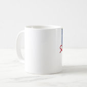 Südafrika Kaffeetasse (Vorderseite Links)