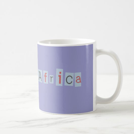 Südafrika Kaffeetasse (Rechts)