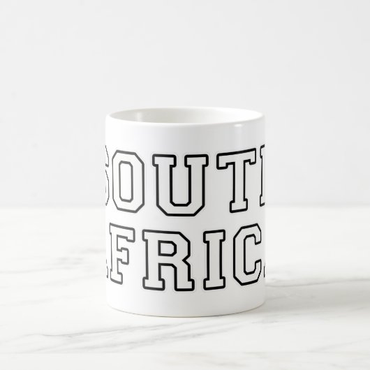 Südafrika Kaffeetasse (Mittel)