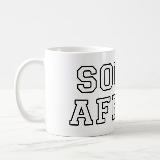 Südafrika Kaffeetasse (Links)