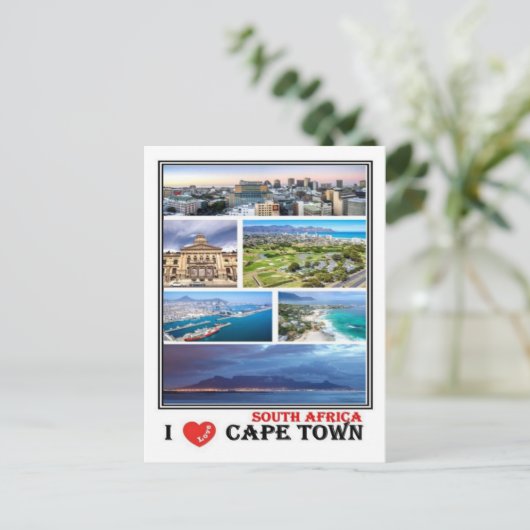 Südafrika - Kapstadt - Postkarte (Stehend Vorderseite)