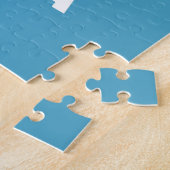 Südafrika Karte Illustration Reiseplakat. Puzzle (Seite)