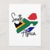 Südafrika-Karte Postkarte (Vorderseite)