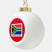 Südafrika Keramik Kugel-Ornament (Rechts)