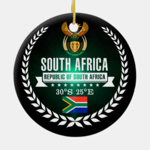 Südafrika Keramik Ornament