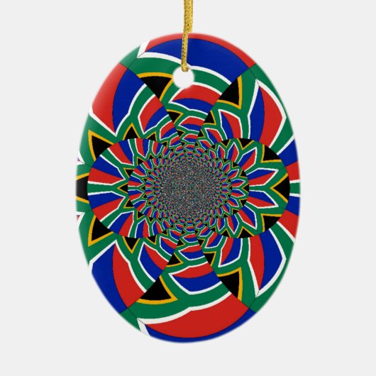 Südafrika Keramikornament (Vorne)