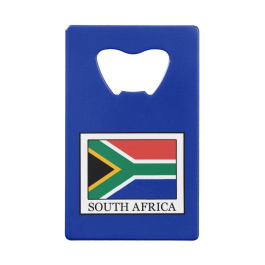 Südafrika Kreditkartenflaschenöffner (Vorderseite)