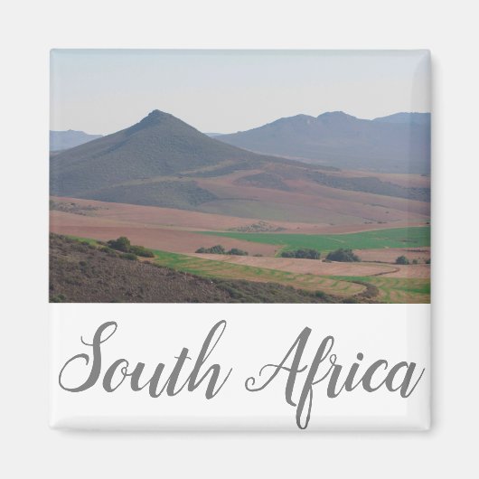 Südafrika Landschaft Berg SA Magnet (Vorne)