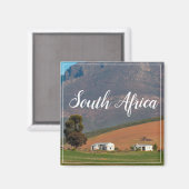 Südafrika Landschaft Berg SA Magnet (Vorderseite/Rückseite)