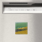 Südafrika Landschaft Canola Felder Magnet (In Situ (Geschirrspüler))