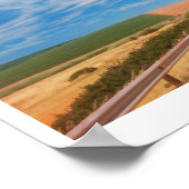 Südafrika Landschaftspopster Road Sky Landscape Poster (Ecke)