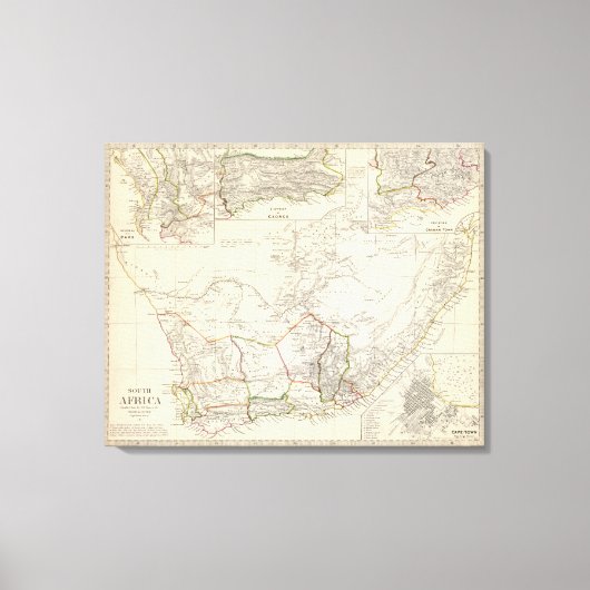 Südafrika Leinwanddruck (Vorderseite)