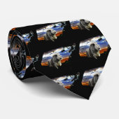 Südafrika Löwe im Dschungel Krawatte (Gerollt)