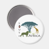 Südafrika Magnet (Vorderseite/Rückseite)