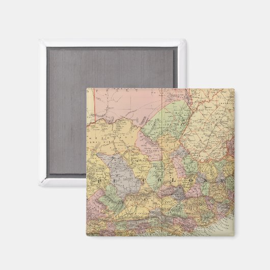 Südafrika Magnet (Vorderseite/Rückseite)