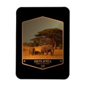 Südafrika Magnet (Vertikal)