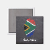 Südafrika Magnet (Vorderseite/Rückseite)