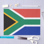 Südafrika Mode, afrikanisches Flaggentissuepapier Seidenpapier (Handwerk)