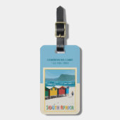 Südafrika | Muizenberg Beach Gepäckanhänger (Vorderseite vertikal)