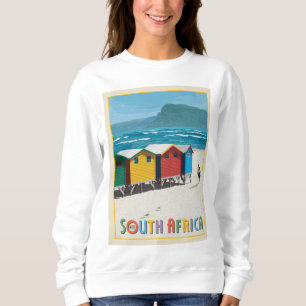 Südafrika Muizenberg Beach Sweatshirt