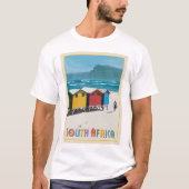 Südafrika | Muizenberg Beach T-Shirt (Vorderseite)