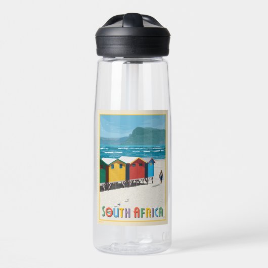 Südafrika | Muizenberg Beach Trinkflasche (Vorne)