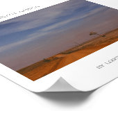 Südafrika Naturlandschaftsplaner Poster (Ecke)