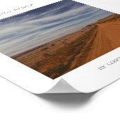 Südafrika Naturlandschaftsplaner Poster (Ecke)