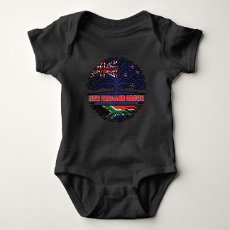 Südafrika Neuseeland Neuseeland Baby Strampler
