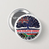Südafrika Neuseeland Neuseeland Button (Vorne & Hinten)