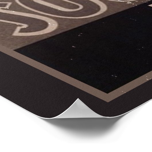 Südafrika - Not Poster (Ecke)