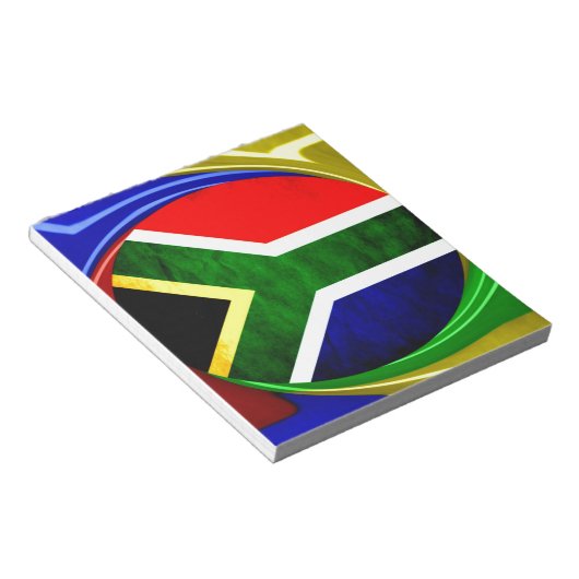 Südafrika Notizblock (angewinkelt)