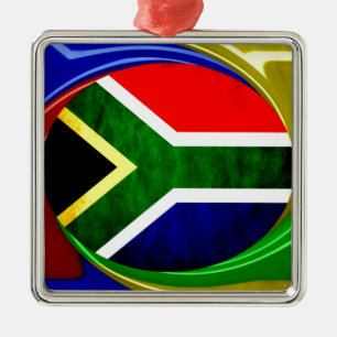 Südafrika Ornament Aus Metall
