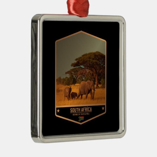 Südafrika Ornament Aus Metall (Rechts)