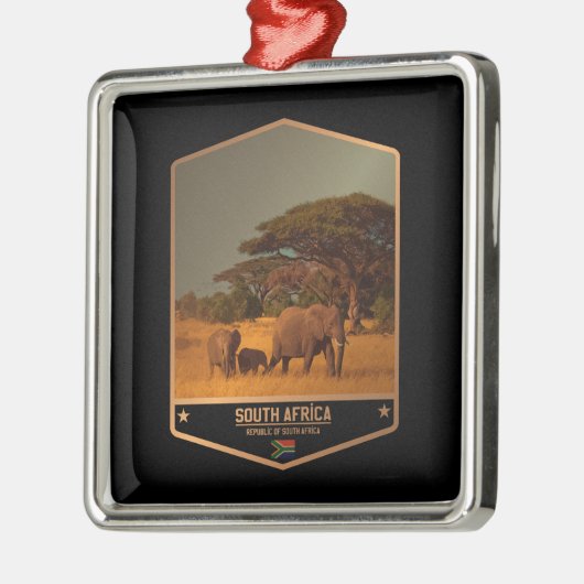 Südafrika Ornament Aus Metall (Links)