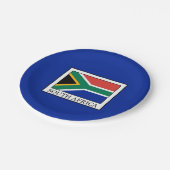 Südafrika Pappteller (Schrägansicht)