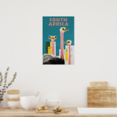 Südafrika-Plakat  Poster (Küche)