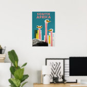 Südafrika-Plakat  Poster (Heimbüro)