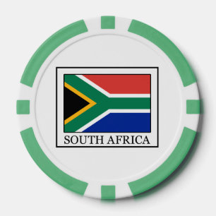 Südafrika Pokerchips