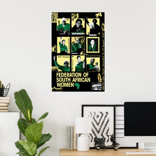 Südafrika Politisches Plakat Föderation Süd (Heimbüro)